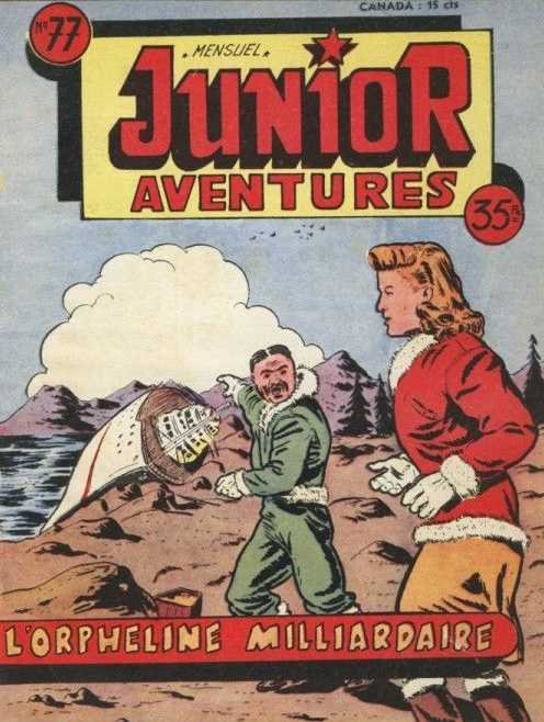 Scan de la Couverture Junior Aventures n 77